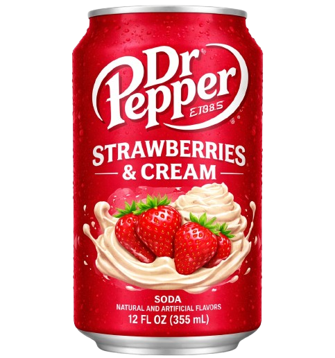 Dr Pepper Strawberry & Cream 