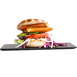 Deep Fried Cheese Burger 