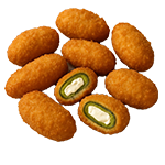 8 Pcs Jalapenos Cheese Bite 