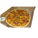 Vegan Pepperoni Pizza 