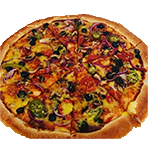 Vegan Gladiator Pizza 